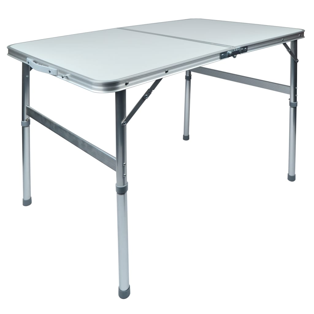 Brüder mannesmann aluminium campingtafel, opvouwbaar (hobby) - 70115