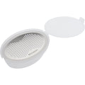 Westmark nootmuskaatrasp met bakje kunststof rvs 96x67x31mm