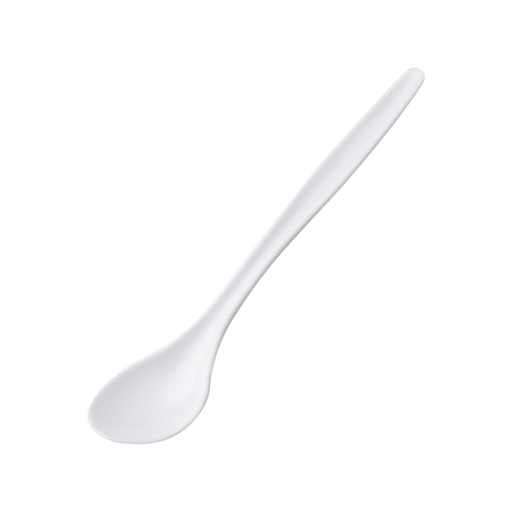 Westmark eierlepels wit set a 6 14,5 cm