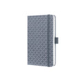Sigel SI-JN126 Notizbuch Jolie Flair A6 Hardcover liniert Gletschergrau 174 Seiten 80 g