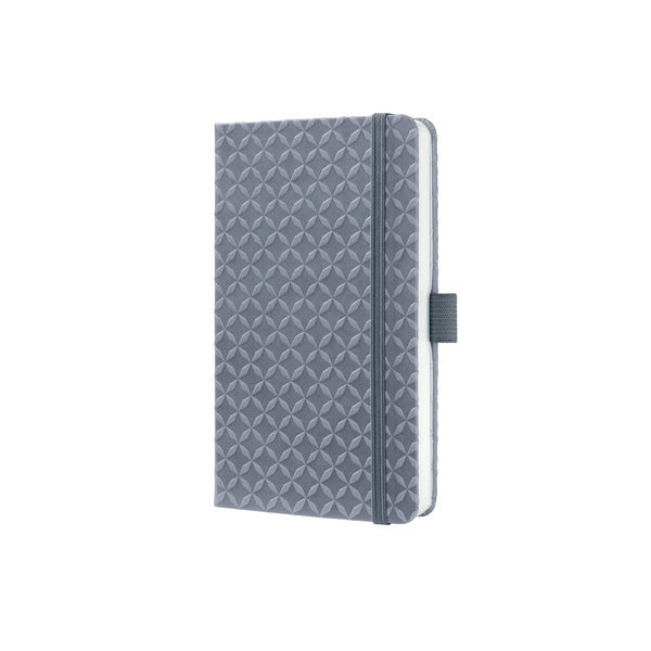 Sigel SI-JN126 Notizbuch Jolie Flair A6 Hardcover liniert Gletschergrau 174 Seiten 80 g