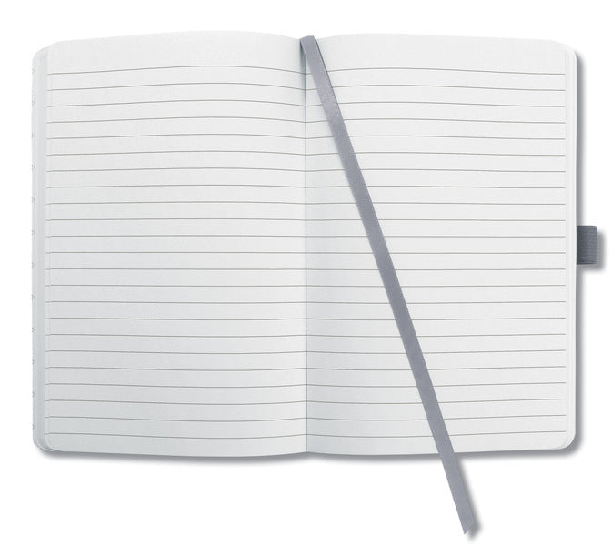 Sigel SI-JN126 Notizbuch Jolie Flair A6 Hardcover liniert Gletschergrau 174 Seiten 80 g