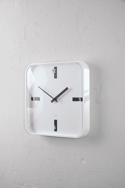 Sigel si-wu122 wandklok artetempus mezo white met quartz uurwerk
