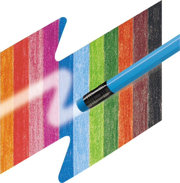 Faber-castell kleurpotloden faber castell kleurenassortiment uitwisbaar