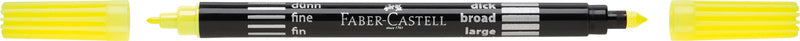 Faber-Castell FC-151109 Filzstifte Duo Neonfarben im Etui, 10 Stück