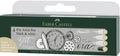 Faber-Castell FC-167151 Faber-Castell Zeichenstift-Set Pitt Künstlerstift Schwarz und Weiß