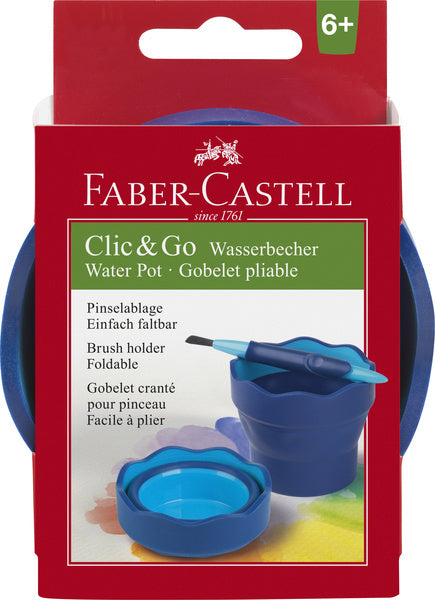 Faber-castell faber castell fc-181510 watercup clic go blauw