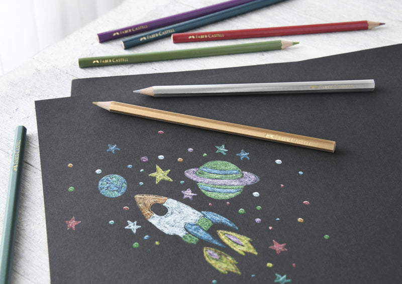 Faber-Castell FC-201583 Farbset, Faber-Castell Metallicfarben