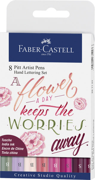 Faber-Castell FC-267124 Zeichenstift Faber-Castell Pitt Künstlerstift-Set (8-teilig)