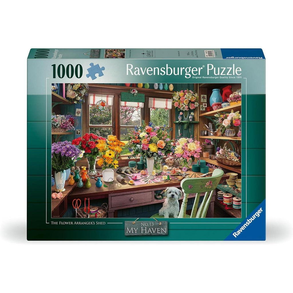Ravensburger puzzel bloemschikker 1000p