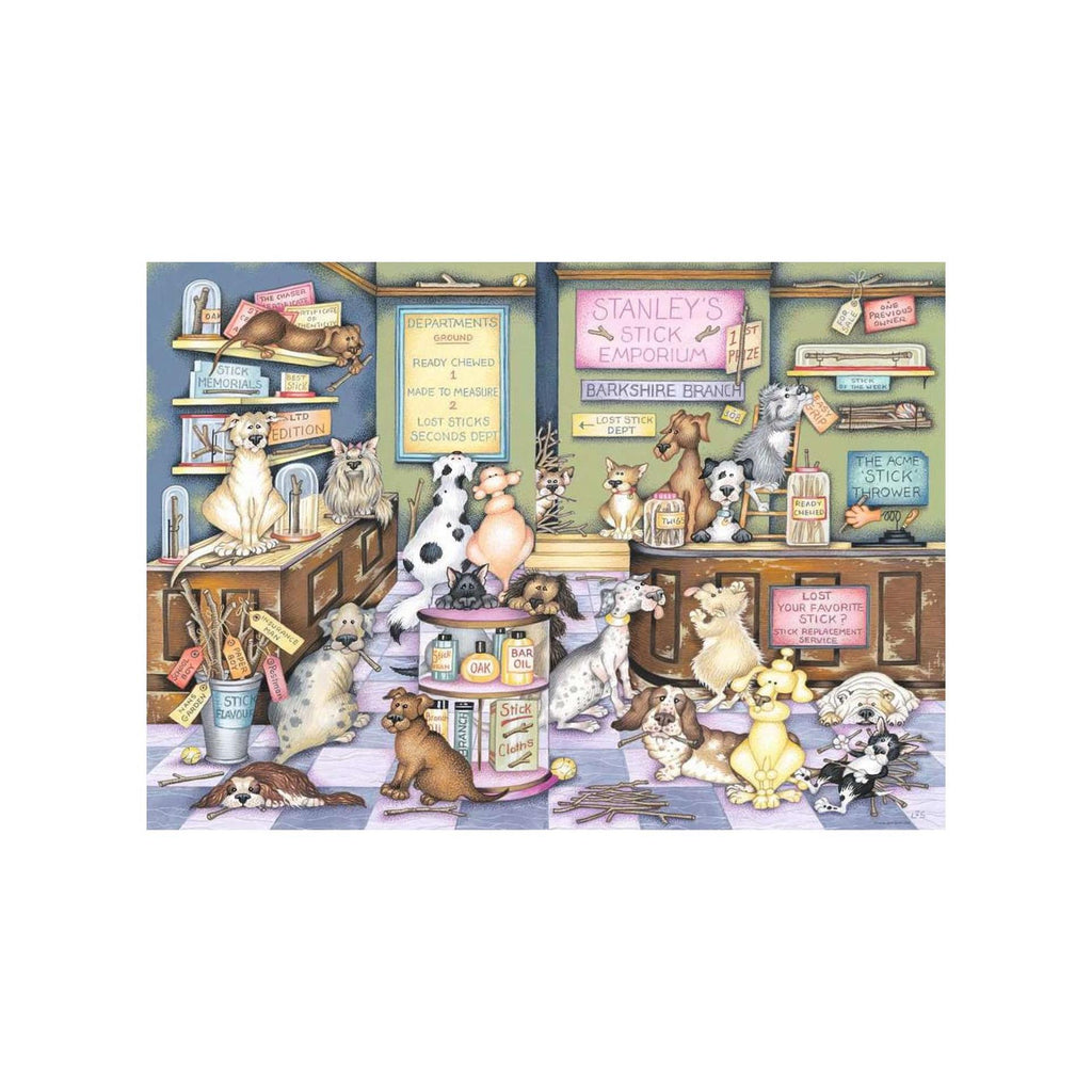 Ravensburger puzzel dapper dog's 1000st