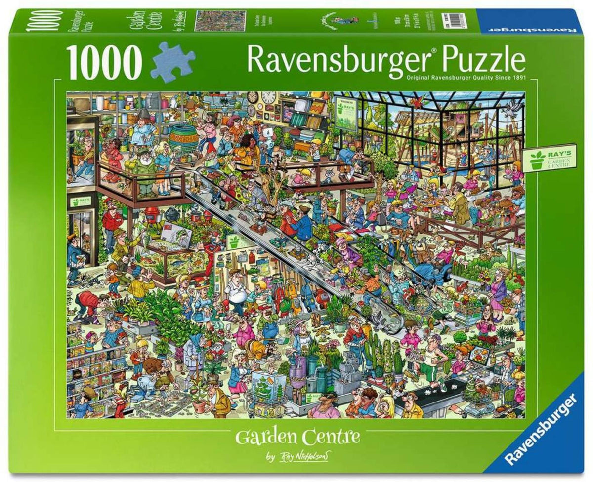 Ravensburger puzzel ray's comic series the gardencentre - 1000 stukjes