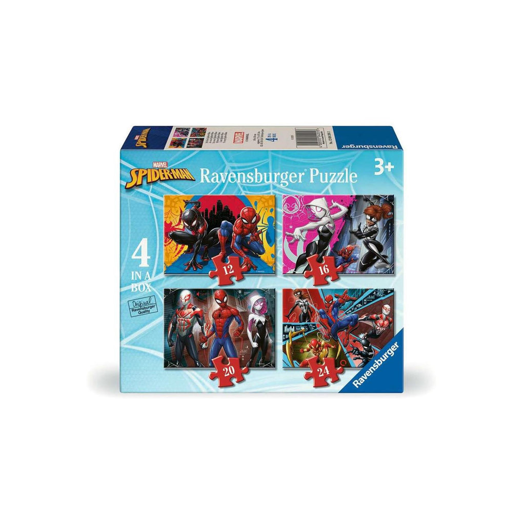 Ravensburger marvel spider-man 4-in-1 puzzel