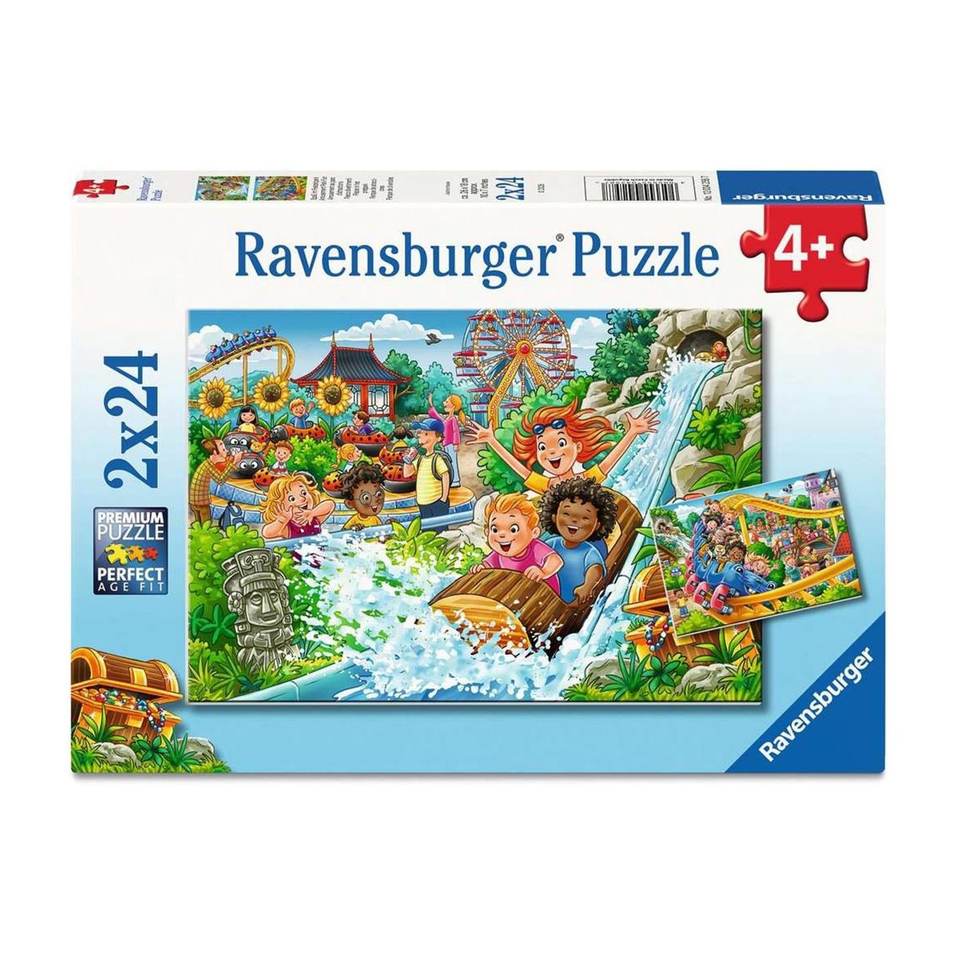 Ravensburger puzzel amusement park 2x24