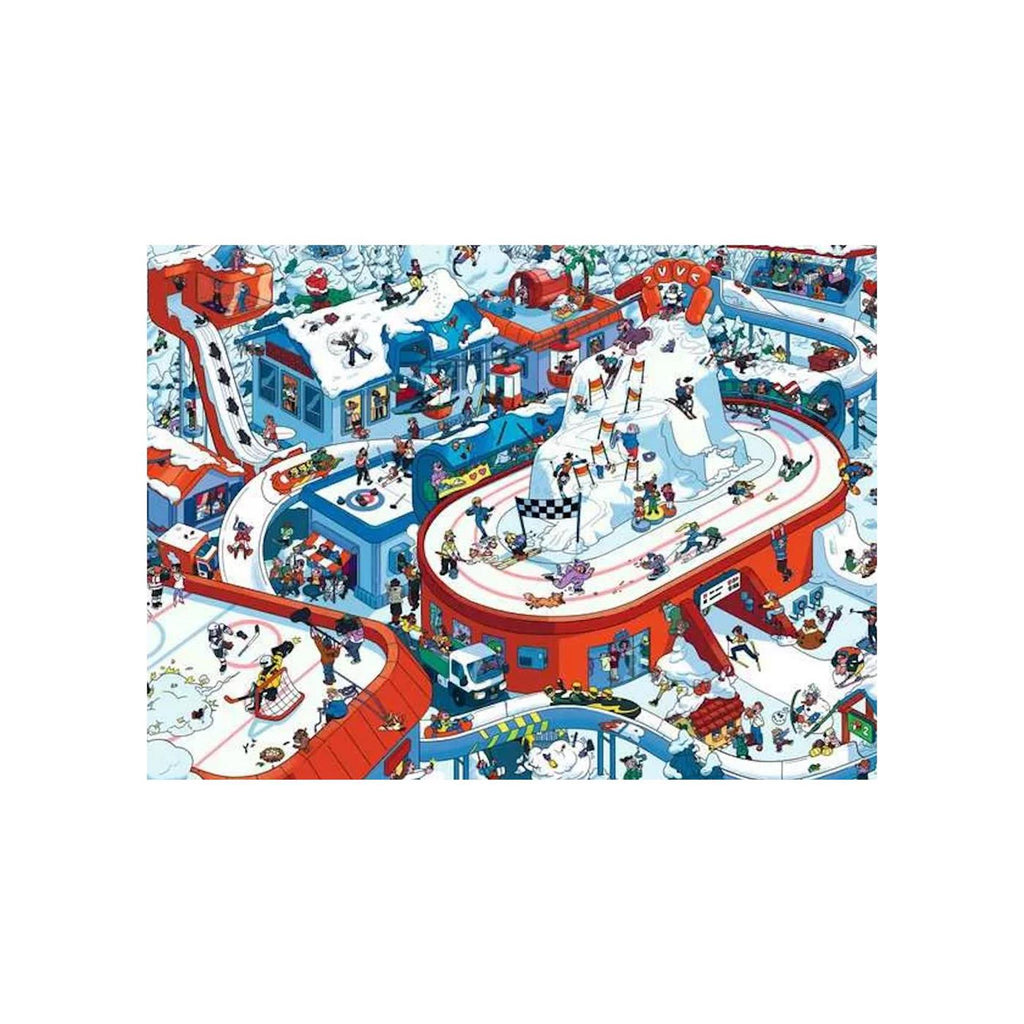 Ravensburger puzzel winter sport stadium