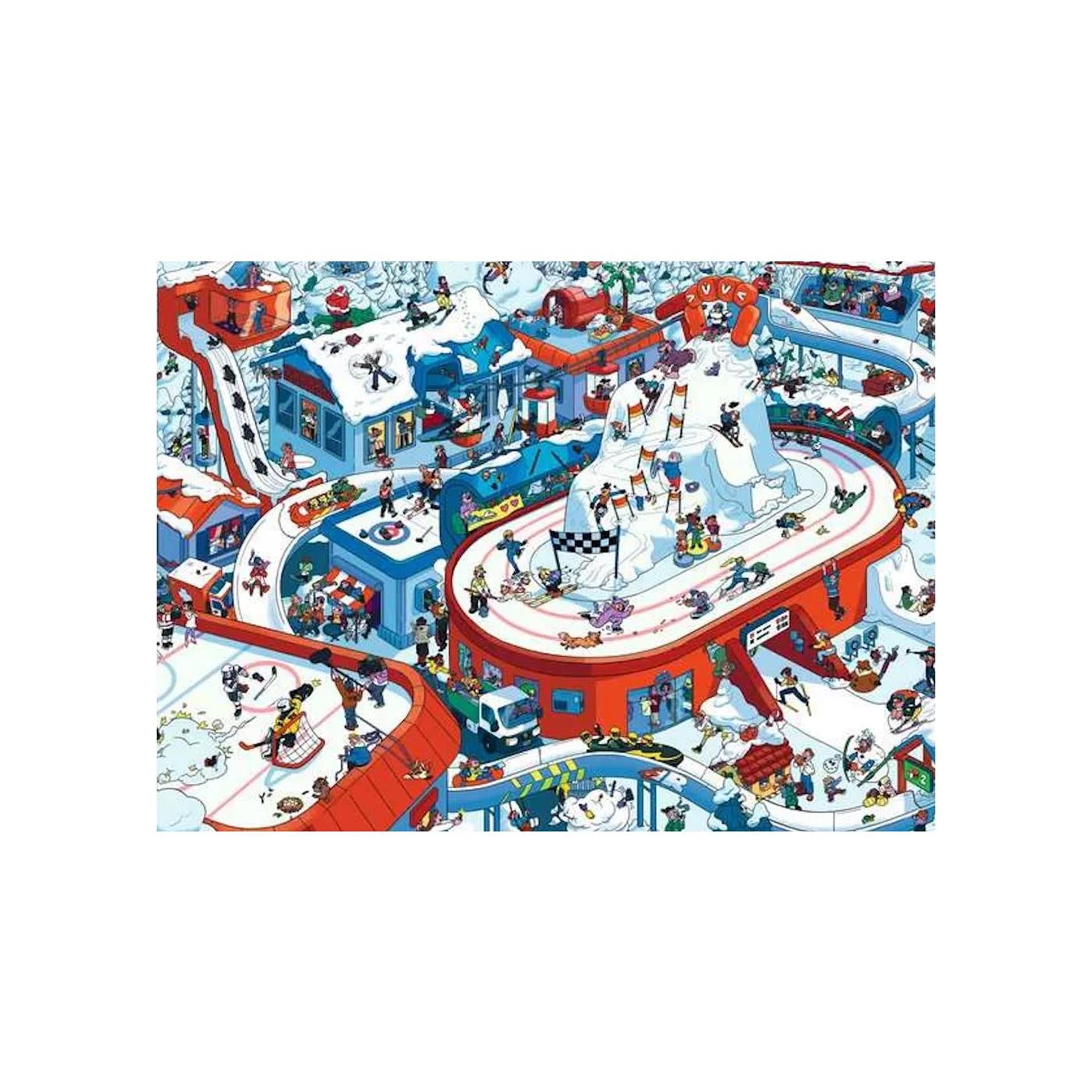 Ravensburger puzzel winter sport stadium 200 xxl stukjes