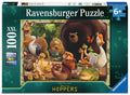 Ravensburger xxl-puzzel hoppers: secrets of the animal world - 100 stukjes