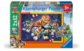 Ravensburger puzzelset paw patrol 3 dino movie - 2 puzzels van 12 stukjes