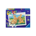 Ravensburger creart schilderen op nummer - konijnen vriendjes