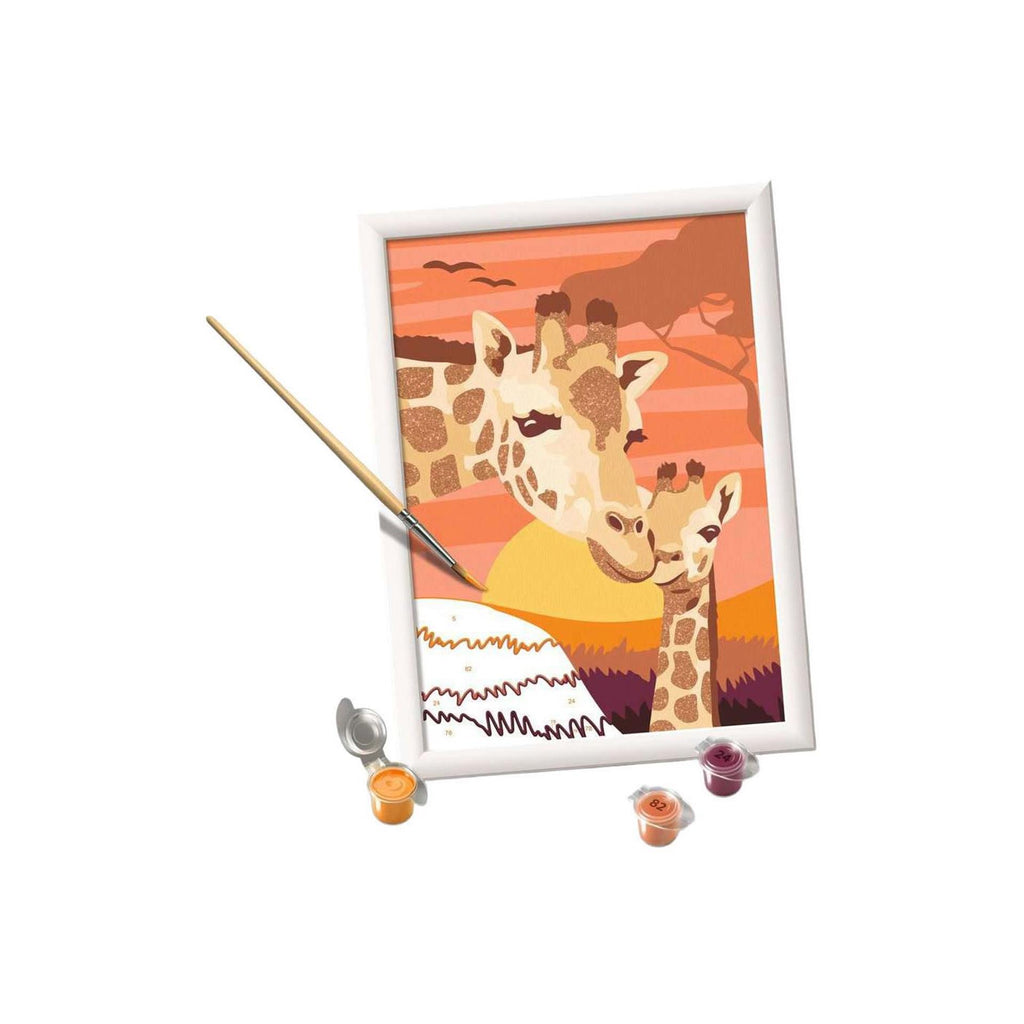 Ravensburger creart schilderen op nummer - giraffen