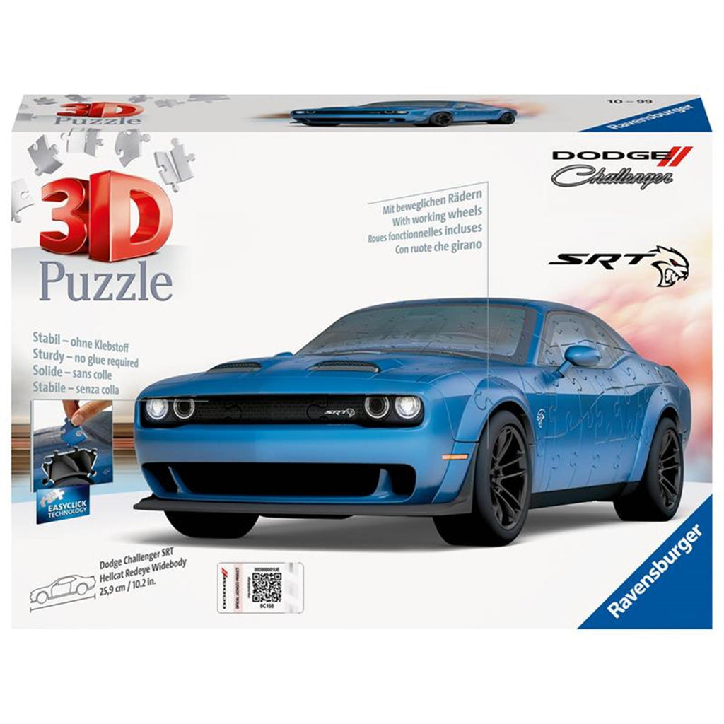 Ravensburger - 3D-Puzzle - Dodge Challenger Hellcat Redeye