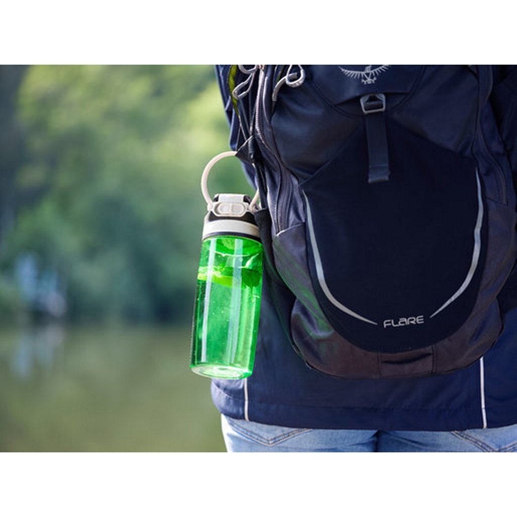 Leifheit 3267 flip tritan drinkfles 550 ml groen