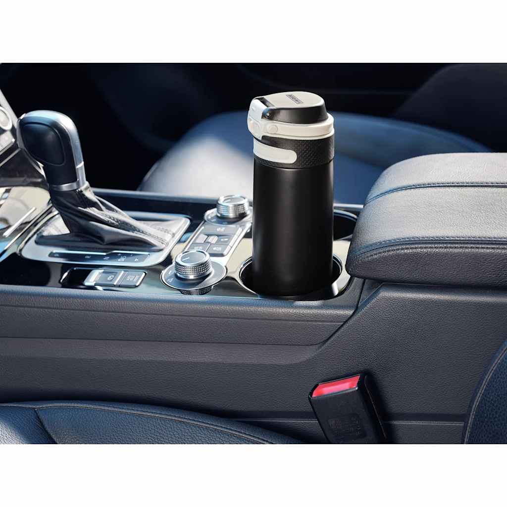 Leifheit thermosfles flip 600 ml zwart