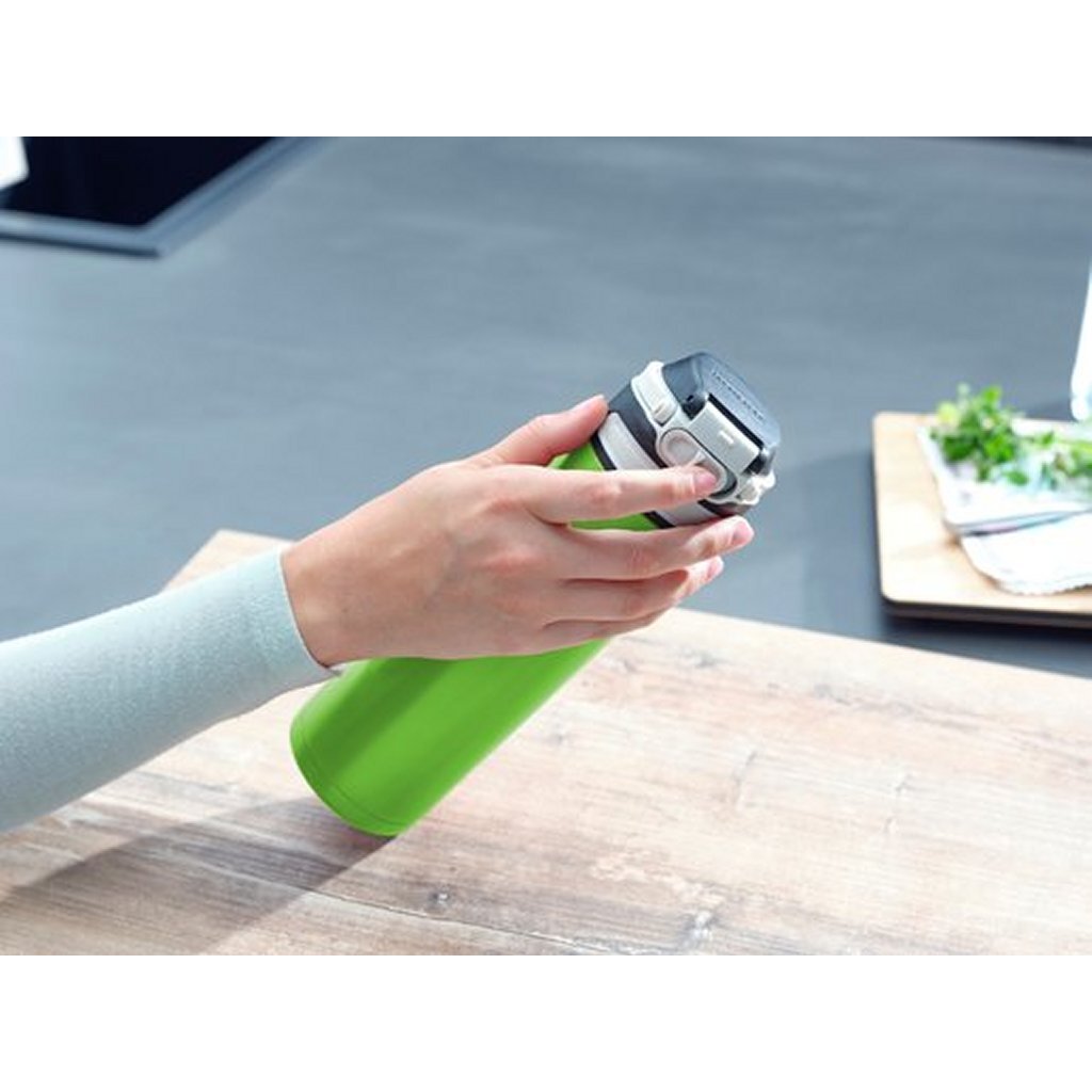 Leifheit 3277 Flip Isolierbecher 600 ml grün