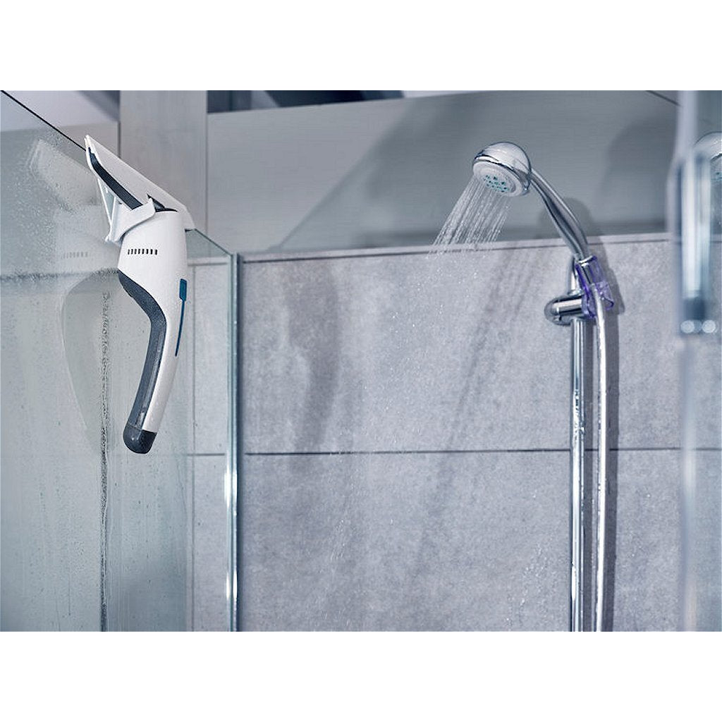 Leifheit 51038 Wandhalterung für Fenster- und Badezimmerstaubsauger Nemo weiß