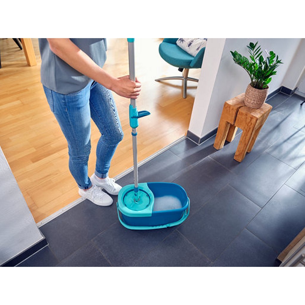 Leifheit cleantwist disc mop ergo set
