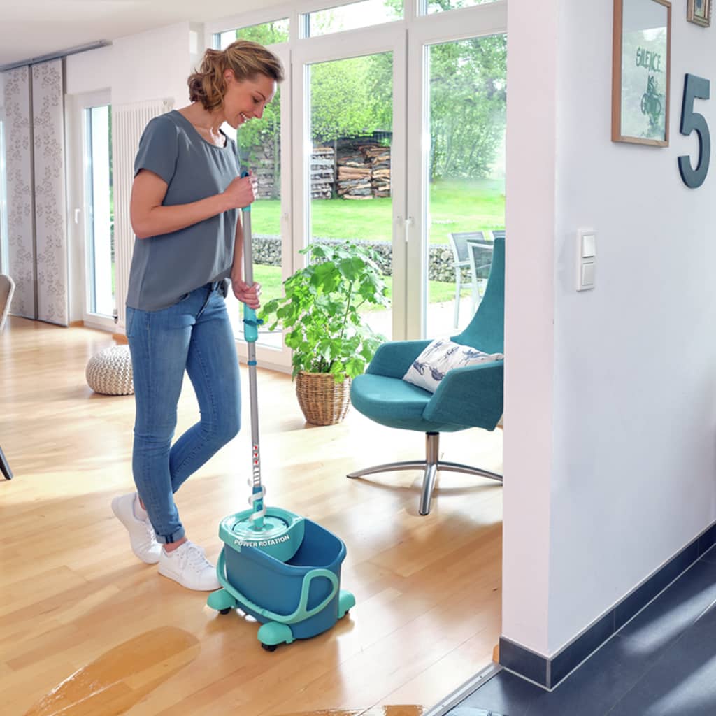 Leifheit mop ergo blauw
