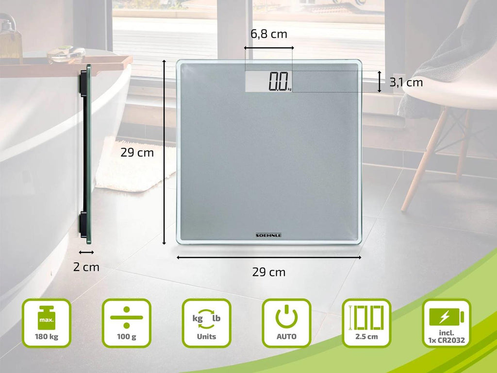 Soehnle 63852 sense compact 300 digitale Personenwaage