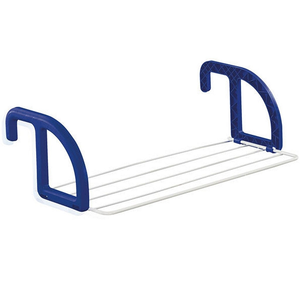 Leifheit 83046 Classic 25 Wäscheständer zum Aufhängen blau-weiß