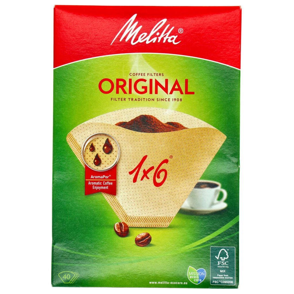 Melitta koffiefilter 1x6