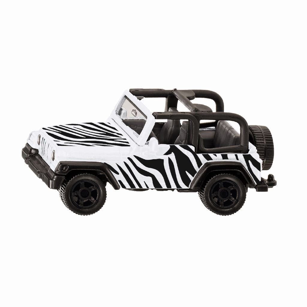 Siku 1546 Jeep Wrangler Safari Weiß Schwarz