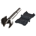 Wolfcraft 2-teiliges Forstnerbohrer-Set, schwarz