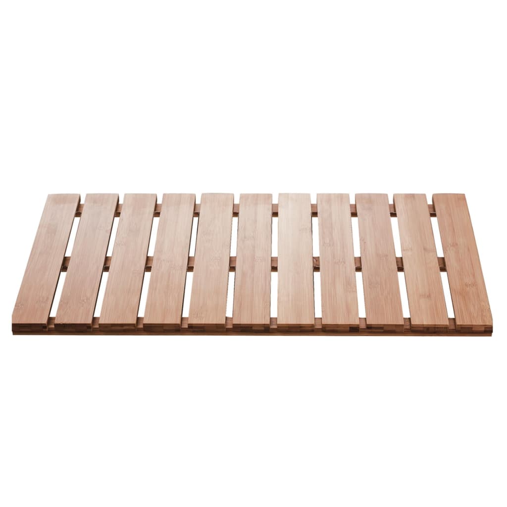 RIDDER Badematte, Gitter, Natur, 72 x 38 cm, Holz