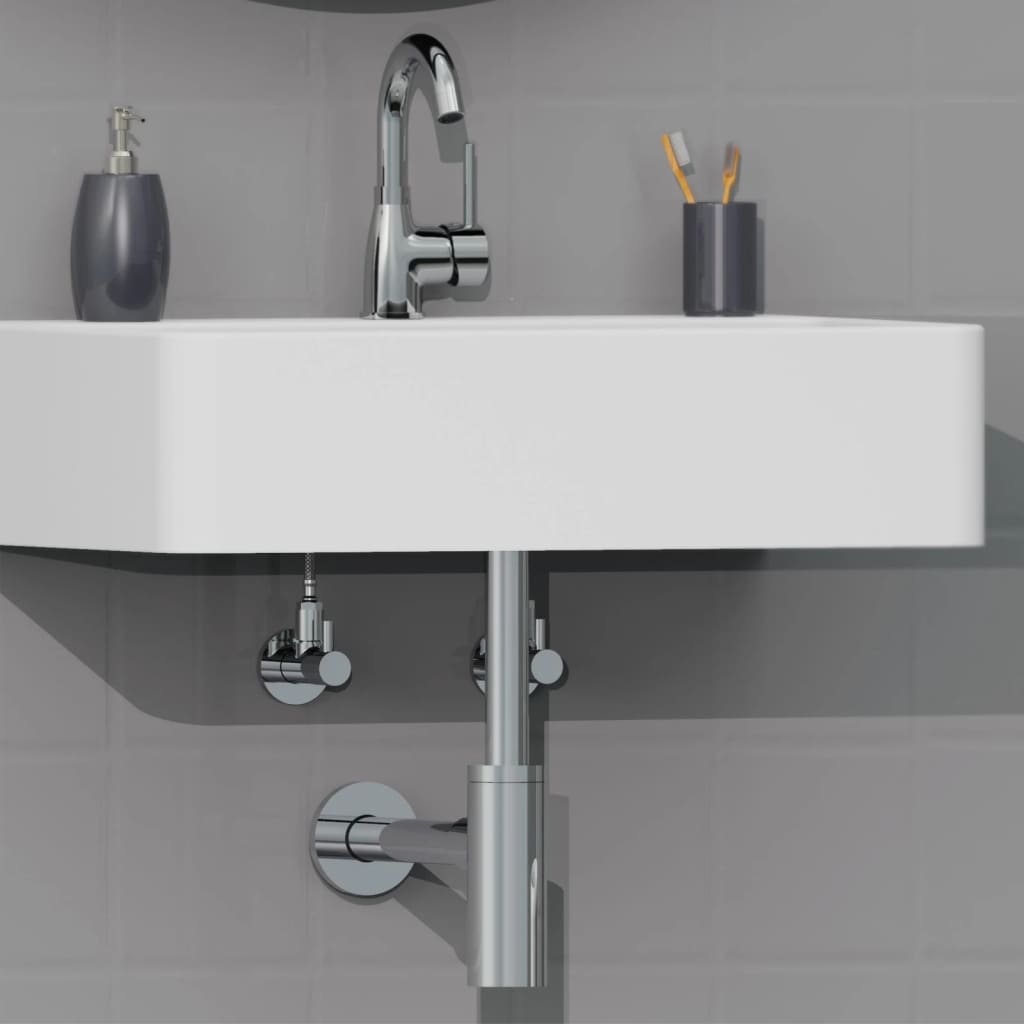 SCHÜTTE Tassensiphon Waschtisch Design Chrom