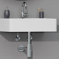SCHÜTTE Tassensiphon Waschtisch Design Chrom