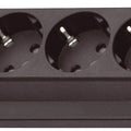 Brennenstuhl eco-line stekkerdoos 10x stekkerdoos (zwart, 1159300010, voor 10 stekkers)