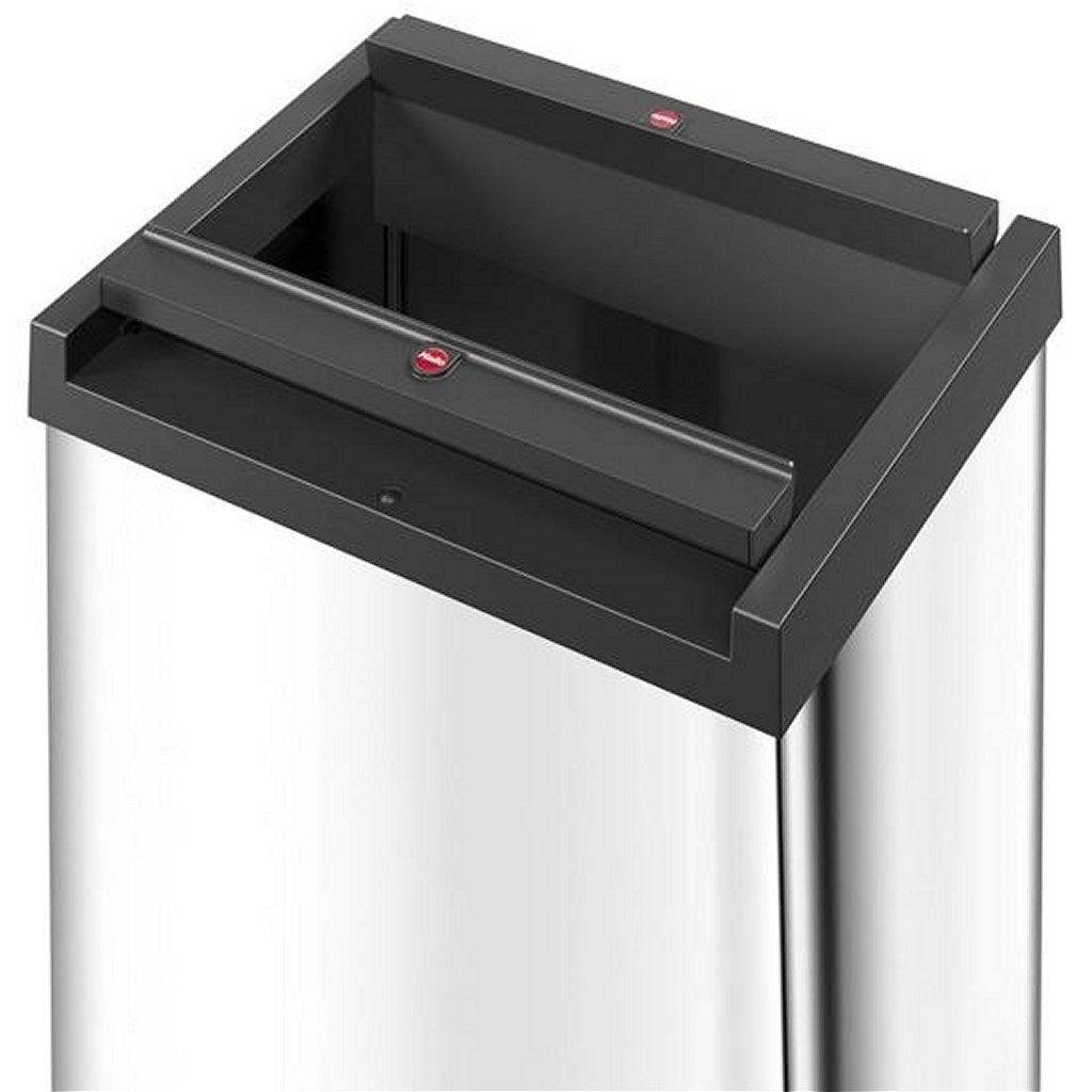 Hailo prullenbak 0860-221 zilver big-box swing xl