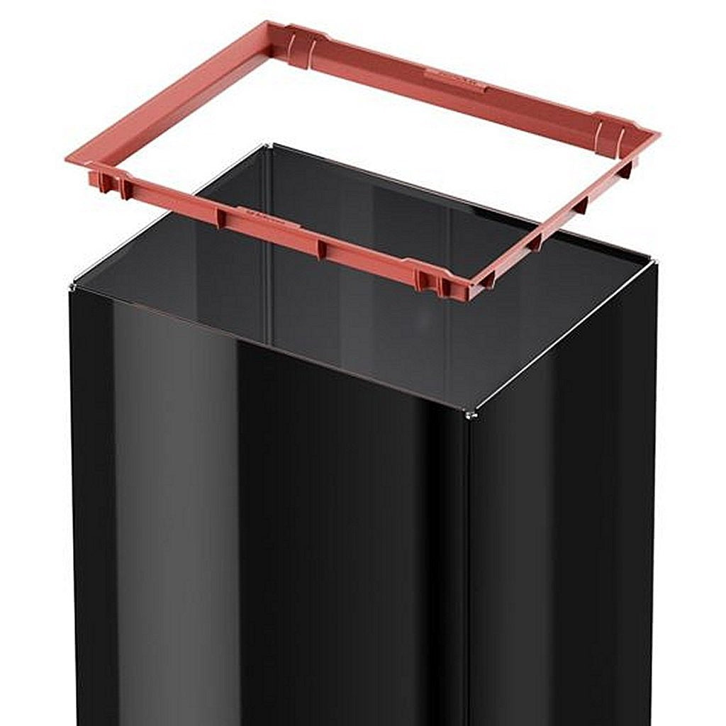 Hailo prullenbak 0860-241 zwart big-box swing xl