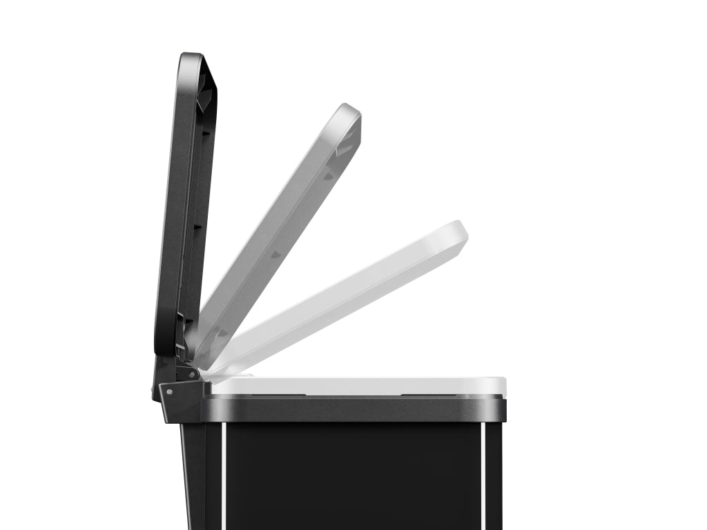 Hailo öko duo plus m prullenbak - 2 x 9l - zwart