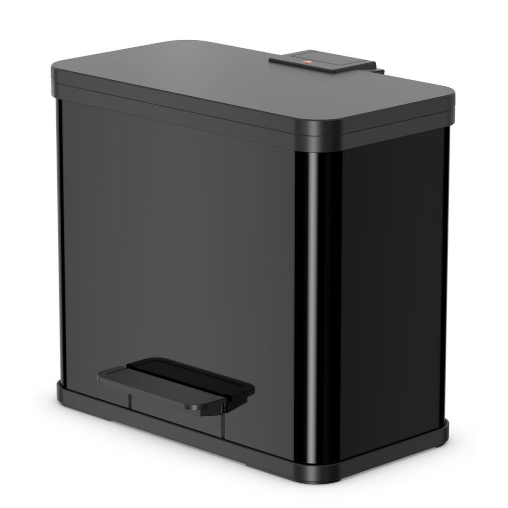 Hailo 0630-260 oko duo plus l pedaalemmer 17+9l zwart