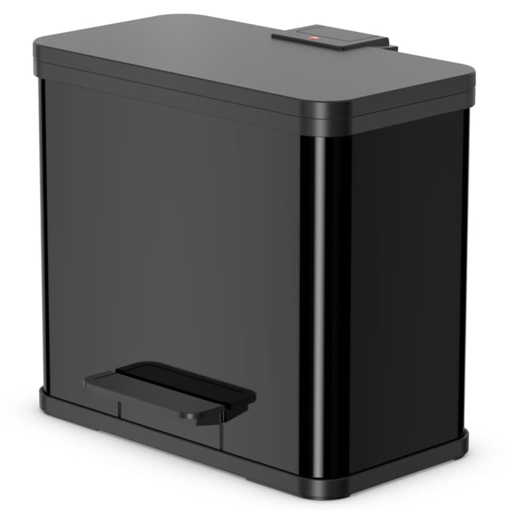 Hailo 0630-260 oko duo plus l pedaalemmer 17+9l zwart