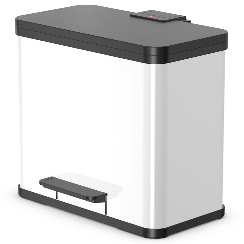 Hailo 0633-230 öko trio plus pedaalemmer 3x9l wit