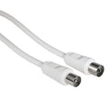 Hama Antennen-Koaxialkabel 85 dB 1,5 m weiß