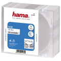 Hama CD Slim Box, transparent, 10er-Packung