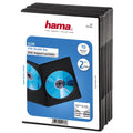 Hama DVD Slim Box Doppel schwarz 10 Stück