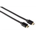 Hama HDMI-Kabel, vergoldet, 1,5 m, schwarz